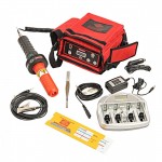 Buckleys test equipment: - plastic welding