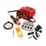 Buckleys test equipment: - plastic welding