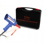 Buckleys test equipment: - plastic welding