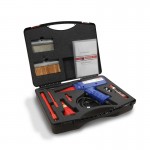 Buckleys test equipment: - plastic welding