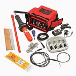 Buckleys test equipment: - plastic welding